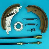 Brake Shoes & Long Life Cables with Hub Nuts for Ifor Williams HB510