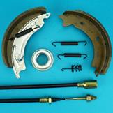 Brake Shoes & Long Life Cables with Hub Nuts for Ifor Williams HB511