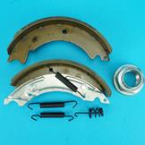 Triple Axle Set of Brake Shoes with Hub Nuts for TA510G/Tri 14'