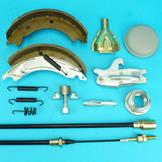 Brake Shoe & Long Life Cables with Service Kit for LM187/Tri