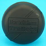 Ifor Williams 75mm Black Hub Cap