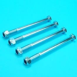 Pack of 4 - 16mm Mounting Bolts for Couplings