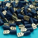 Spade Connectors - Blue - Pack of 100