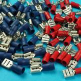 Spade Connectors - Red & Blue - Pack of 200