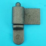 2" Heavy Duty Strap Hinge & Gudgeon Pin - Weld-on