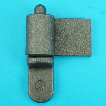 2" HEAVY DUTY HINGE & WELD-ON GUDGEON PIN