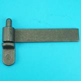 6" Strap Hinge & Gudgeon Pin - Weld-on