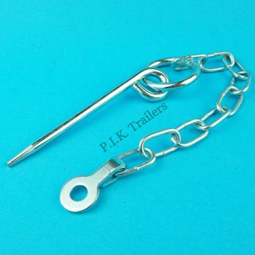6mm COTTER PIN & CHAIN with TAB WASHER