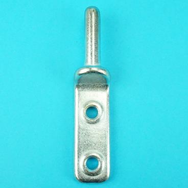 GUDGEON PIN - ZINC PLATED - BOLT-ON