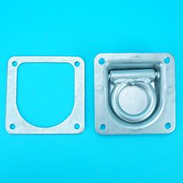 Recessed Cargo Lashing Ring with Base Plate for Ifor Williams