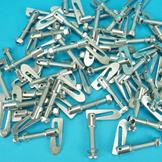 Antiluce Drop Catch Fastener M8 x 38mm - Zinc Plated - Pack of 100