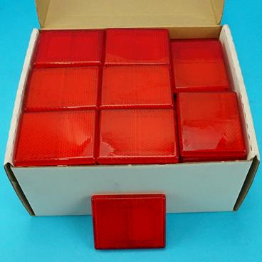 RED REFLECTORS - BOX of 50