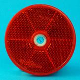 60mm Hi-Viz Reflector - Red