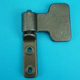 Spade Paddle Hinge & Bolt-on Gudgeon Pin