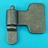 Spade Paddle Hinge & Weld-on Gudgeon Pin