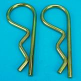 6mm 'R' Clips for Jockey Wheel - Pack of 2 