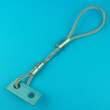 COUPLING SAFETY CABLE with BRACKET