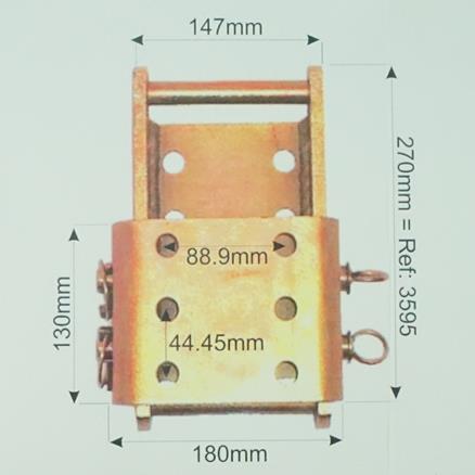 HEIGHT ADJUSTER STD DIMENSIONS PIC