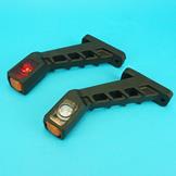 LED Shock Resistant Marker Lamps - Long Stalk - Pair