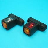 LED Shock Resistant Marker Lamps - Stubby - Pair