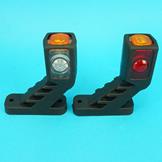 LED Shock Resistant Marker Lamps - Short Stalk - Pair