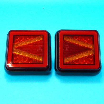 LED NEON GLOW STROBE INDICATORS - PAIR - 1