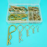 R Clips - 2mm 3mm 4mm 5mm 6mm - Box of 75