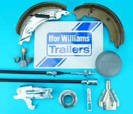 Brake Kits for Ifor Williams Twin Axle Trailers up to 2,700kg LM & LT Range