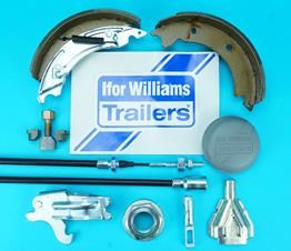 Brake Kits for Ifor Williams Triple Axle Trailers