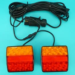 Magnetic 12v LED Lighting Pods - 6m Cable