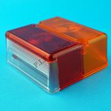 Britax 4-way Rear Light Replacement Lens- Square