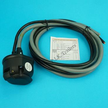 13 PIN PRE-WIRED SOCKET TWIN CABLE 12S 12N