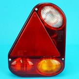 Radex 2900 Rear Lamp Unit with Reverse Light - Non Plug-in - LH