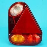 Radex 2900 Rear Lamp Unit with Reverse Light - Non Plug-in - RH