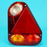 Radex 2900 Rear Lamp Unit with Reverse Light - 5 Pin + 4 Pin - RH