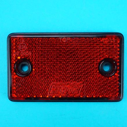 REFLECTOR - RED - 75mmx46mm