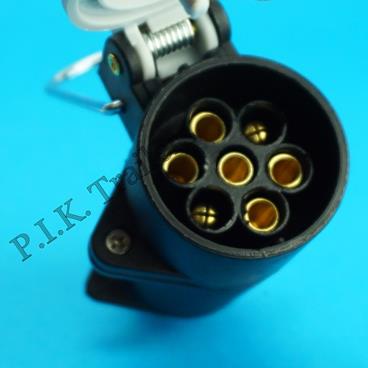 7 Pin 12S Flying Socket with Guide - 2