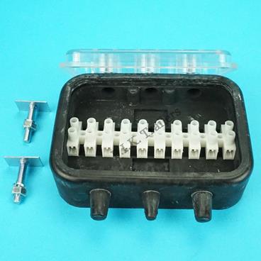 10 WAY RUBBER JUNCTION BOX - NEW - 2