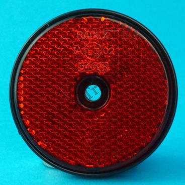Reflector 60mm dia. Screw-On - RED