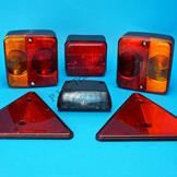 Rear Trailer Light Set & Reflectors