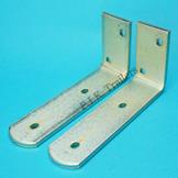 Heavy Duty Mudguard Mounting Brackets 150mm