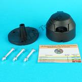 12N Plastic 7 Pin Socket with Brass Pins