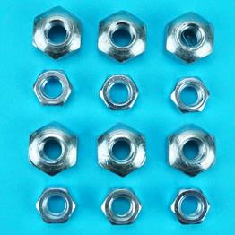 6 x Domed Brake Cable Nuts for ALKO & Knott
