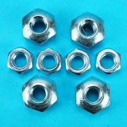 4 x Domed Brake Cable Nuts for ALKO & Knott