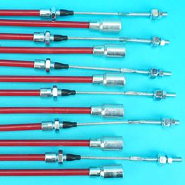 Triple Axle Stainless Steel Brake Cable Set for Ifor Williams GP126G