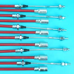 Triple Axle Stainless Steel Brake Cable Set for Ifor Williams LM167G