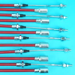 Triple Axle Stainless Steel Brake Cable Set for Ifor Williams LM126G