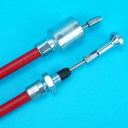 1130mm Stainless Steel Brake Cable for ALKO - Mushroom Nipple End