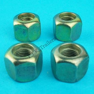 Wheel Nuts 3/8" UNF - Pack of 4
