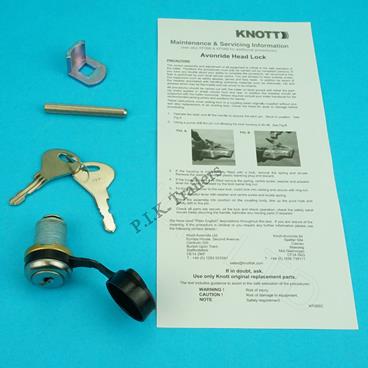 KNOTT CAST COUPING HITCH LOCK